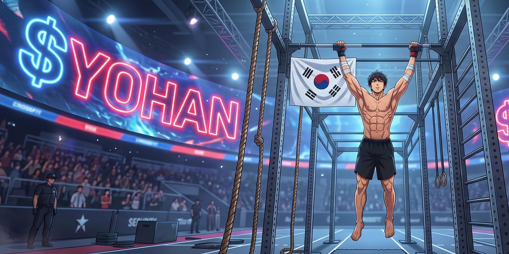 Yohan doing pull-ups